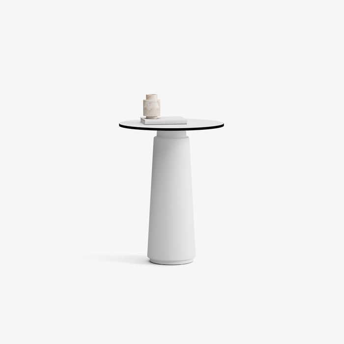 Table de réunion Dorik – finition 6, vue de la colonne
