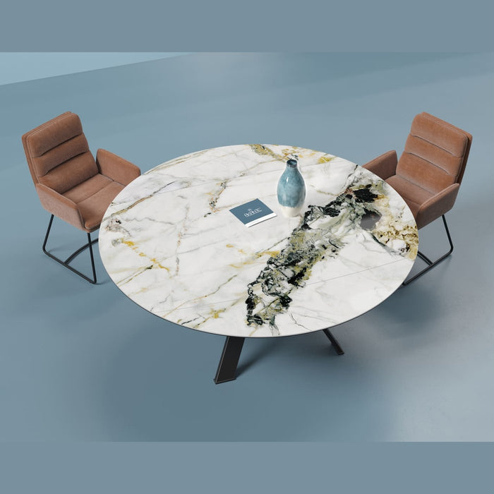 Table extensible marbre Austin - Akante