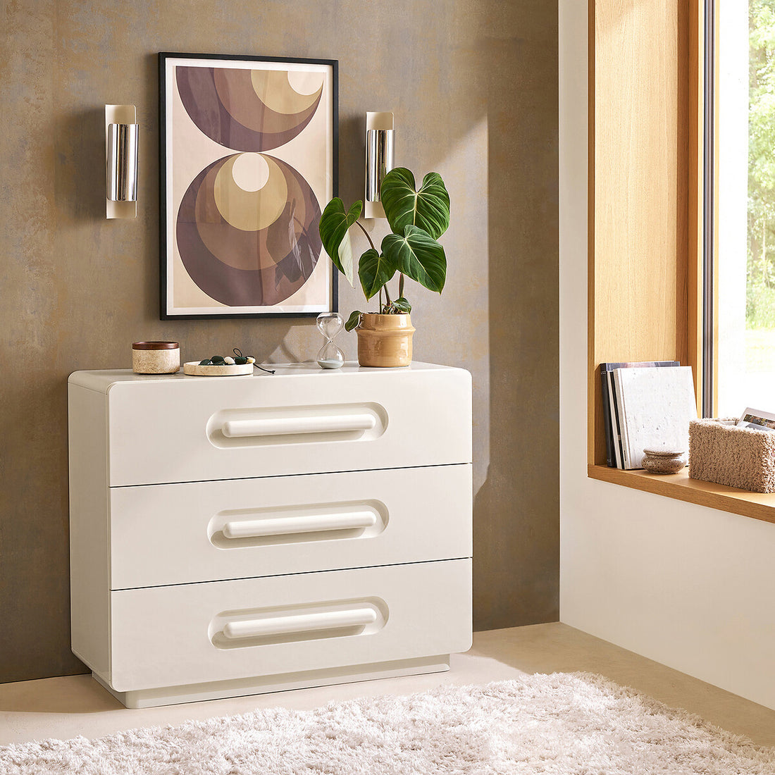 Commode 3 tiroirs Newlo