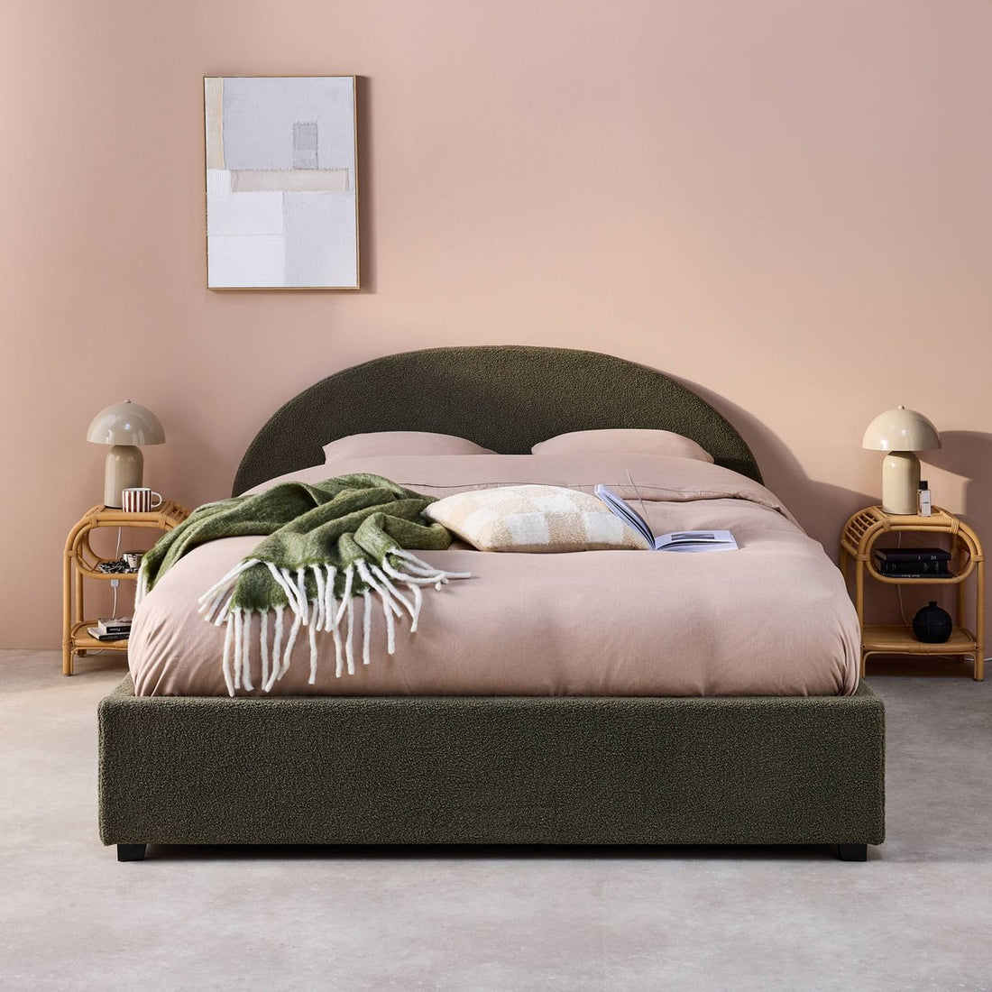 Spruce storage bed