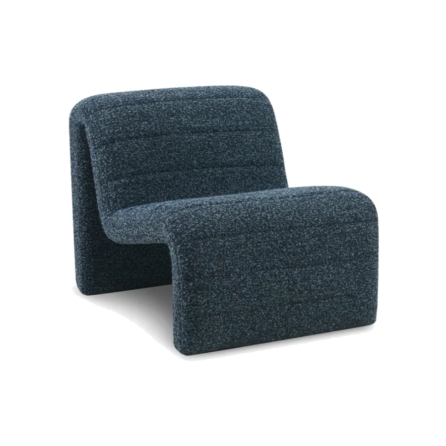 Fauteuil tissu bouclette Flow - NV GALLERY