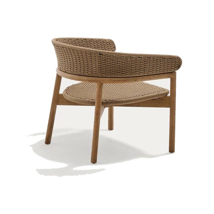 Fauteuil Ordal – vue de dos, structure en acacia massif