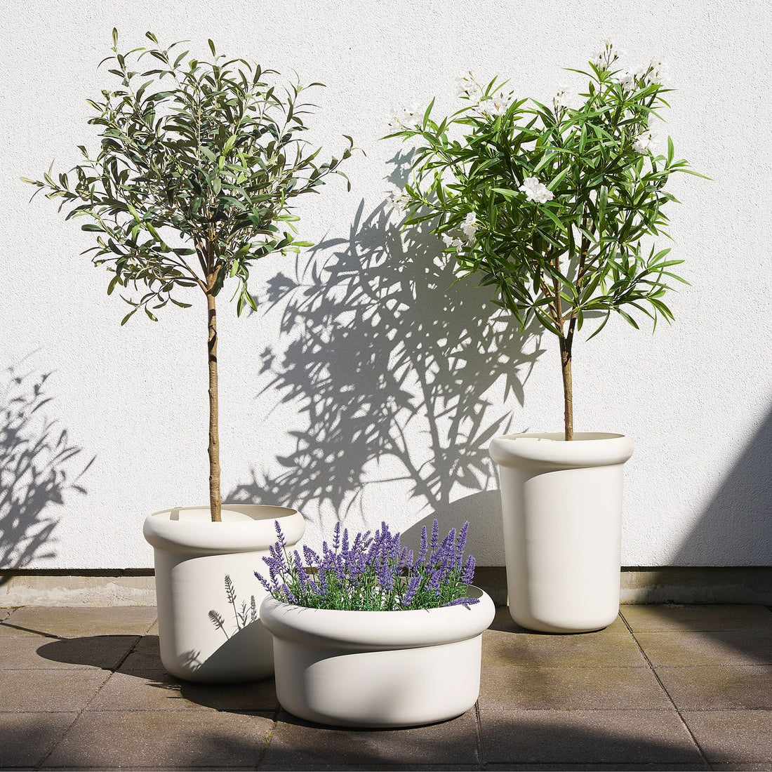 Plante artificielle Olivier – vue de détail