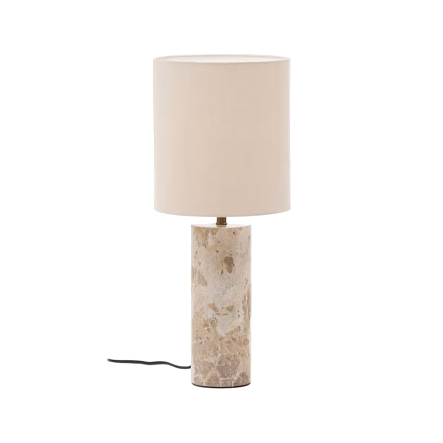 Lampe à poser marbre beige Altea