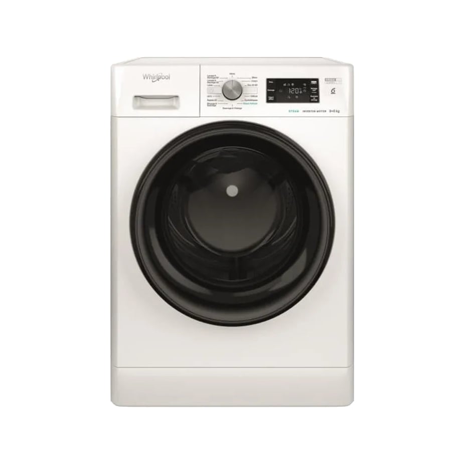 Lave-linge séchant Whirlpool 8 kg
