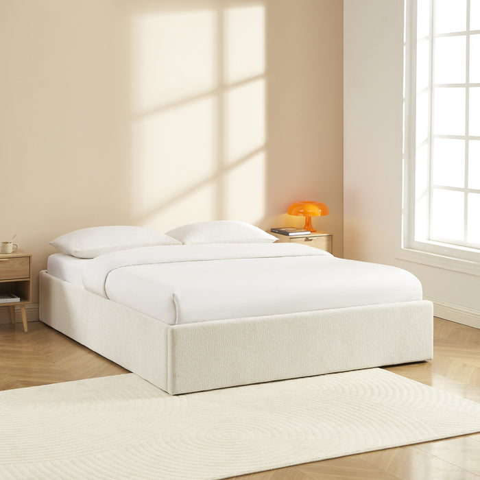 Lit coffre tissu Mars