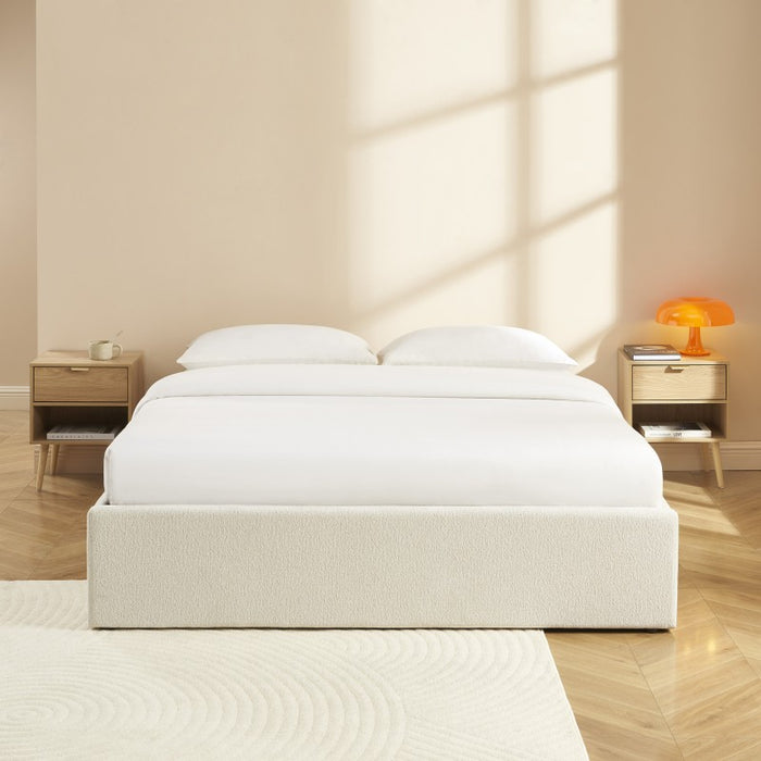 Lit coffre tissu Mars