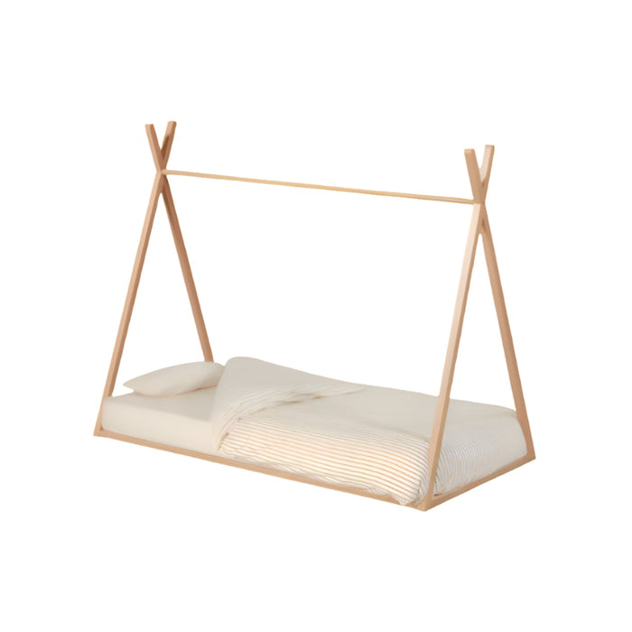 Lit tipi enfants hêtre massif