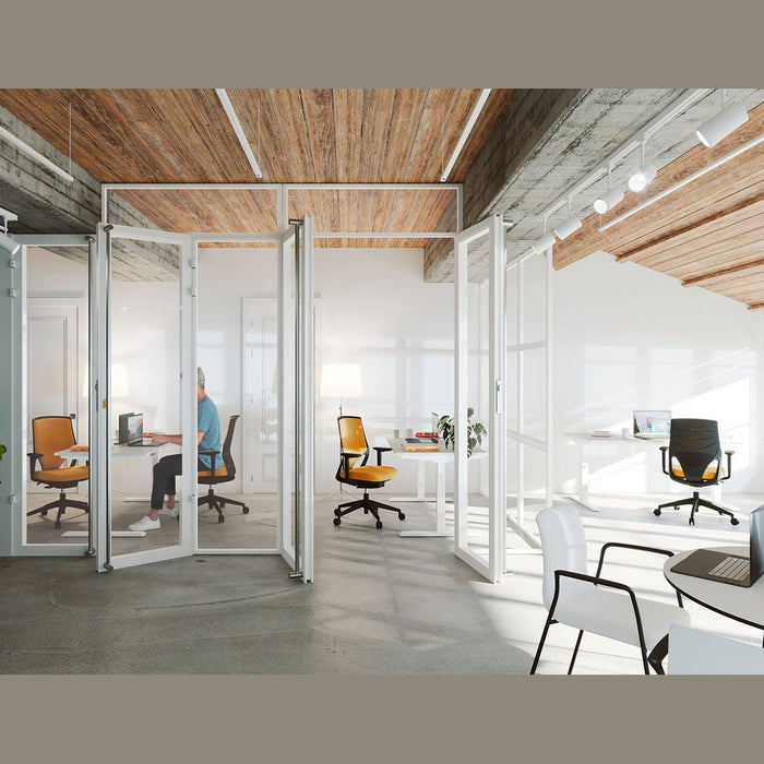 Bureau assis-debout Mobility – bureaux vitrés