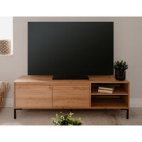 Meuble TV Plobin – vue de trois quarts