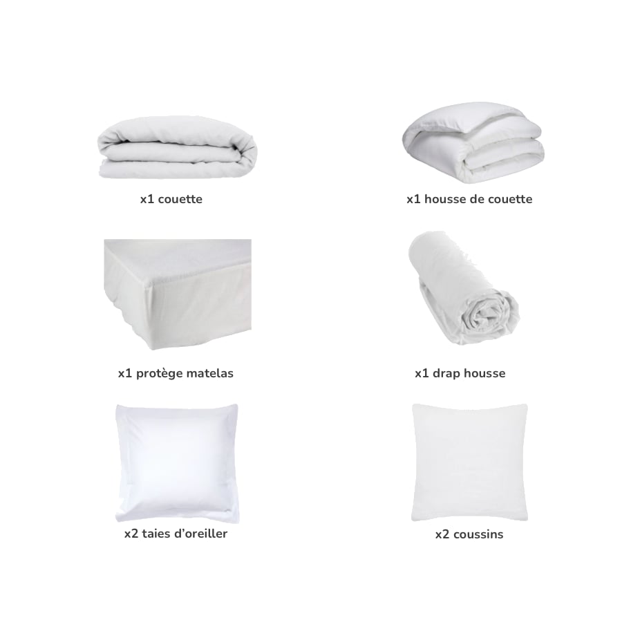 Pack Literie location