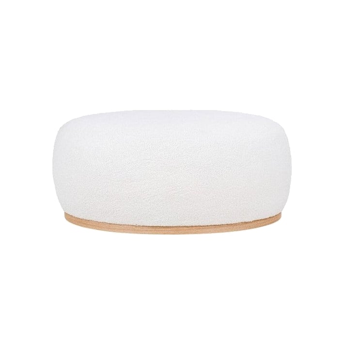 Pouf velours Manhattan