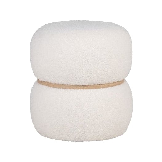 Pouf velours Milford