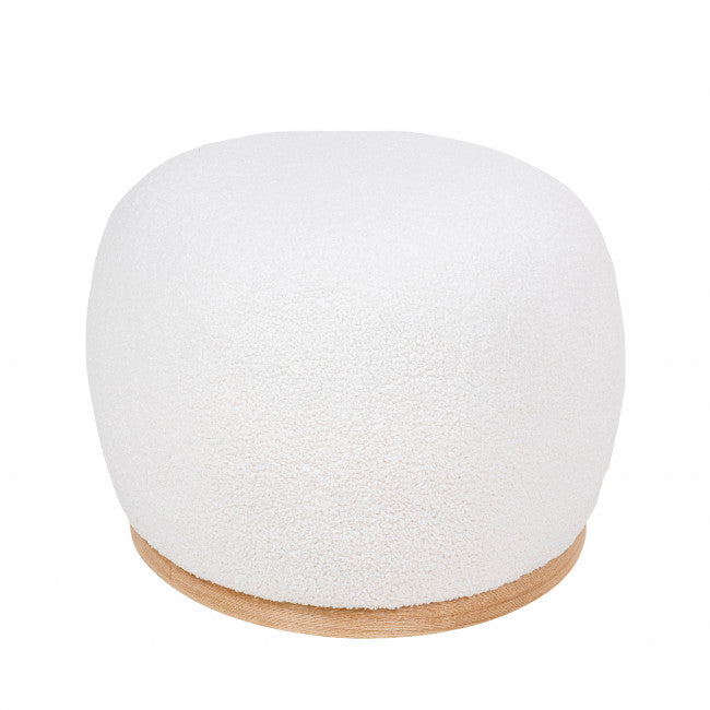 Pouf velours Manhattan