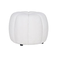 Pouf velours côtelé Paisley
