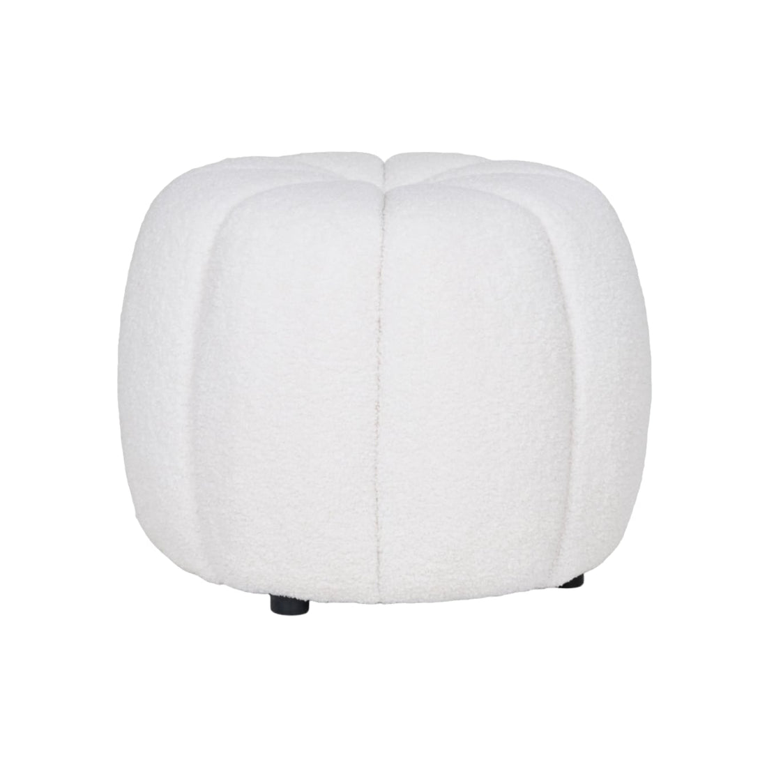 Pouf velours côtelé Paisley