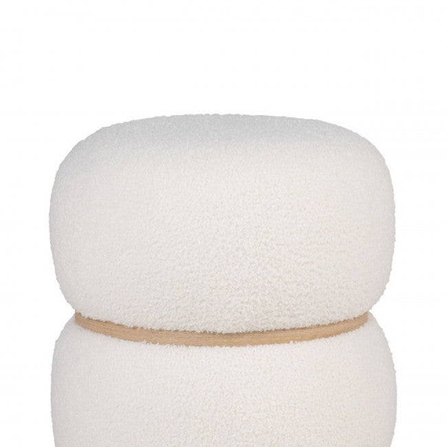 Pouf velours Milford