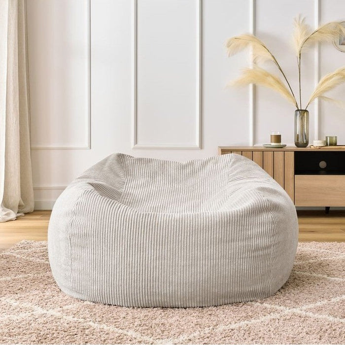 Pouf velours côtelé Voltaire - Bobochic