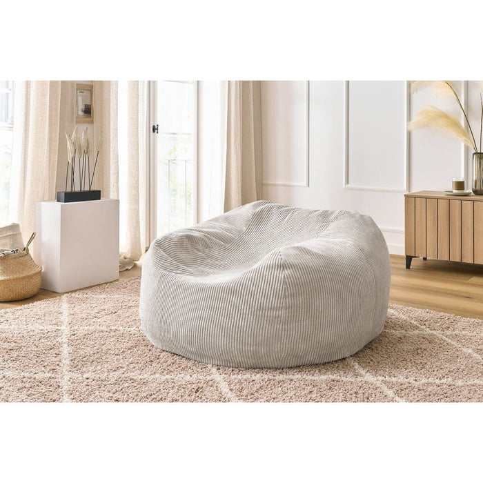 Pouf velours côtelé Voltaire - Bobochic