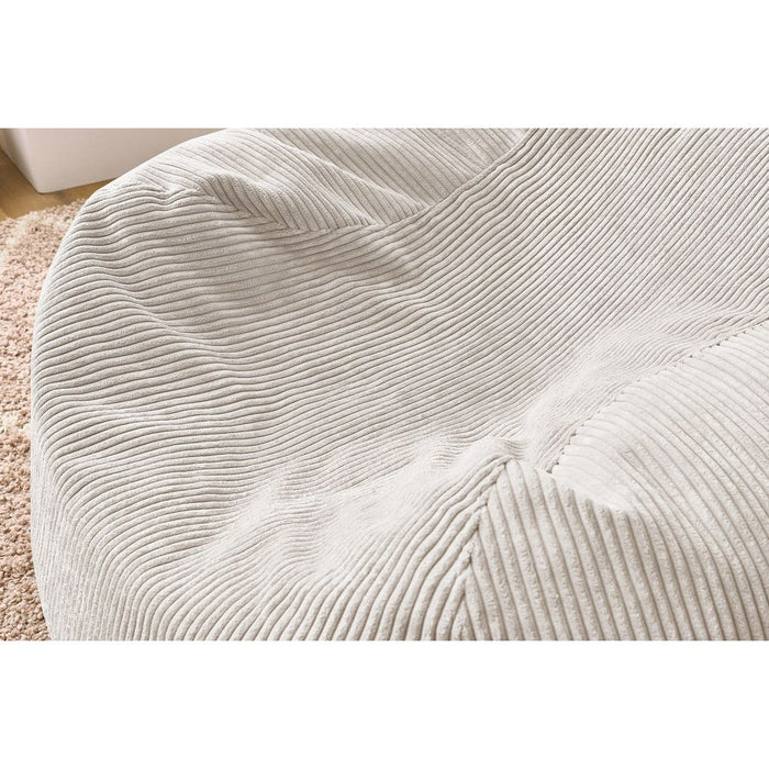 Pouf velours côtelé Voltaire - Bobochic