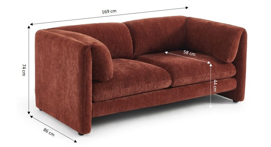 Nikki straight sofa