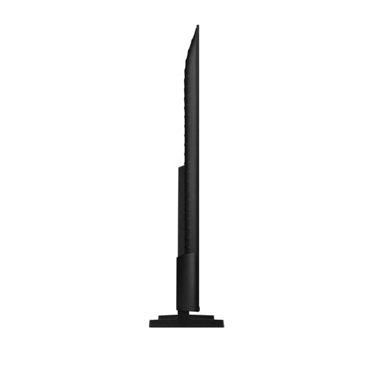 Smart TV Samsung 55 pouces – vue de côté, finesse du cadre noir