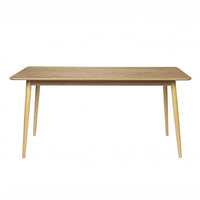 Table à manger chêne et MDF Fabio 160