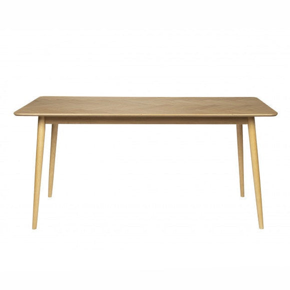 Table à manger chêne et MDF Fabio 160