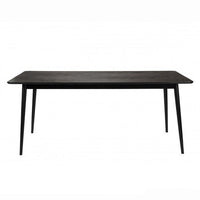 Table à manger chêne et MDF Fabio 160
