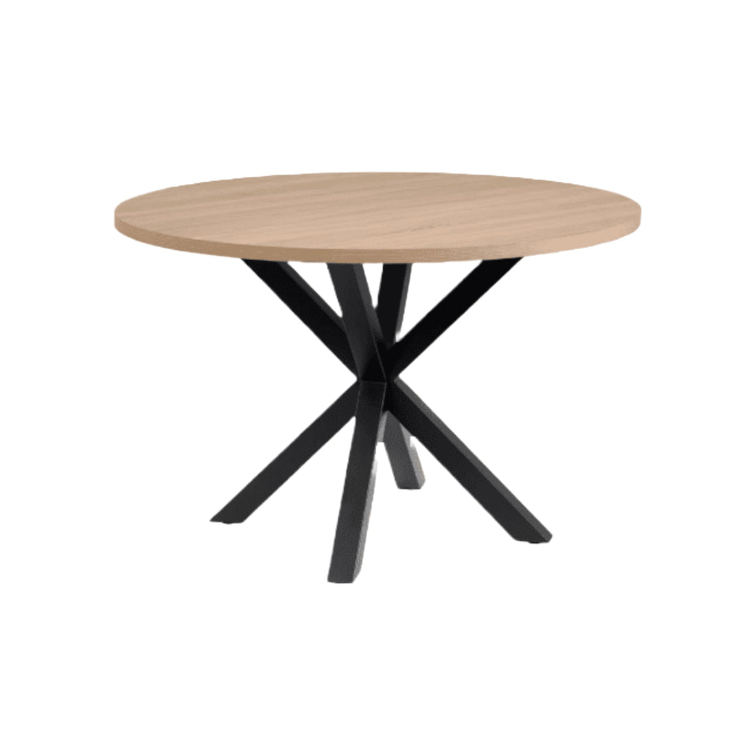 Table ronde mélamine et acier Jasper