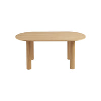 Table à manger placage bois Orion