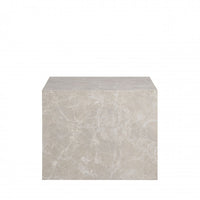 Lot de tables basses effet marbre