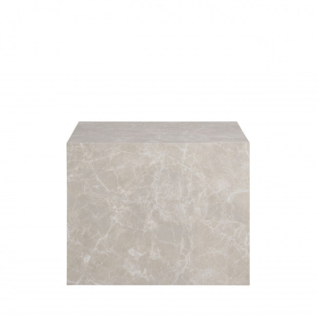 Lot de tables basses effet marbre