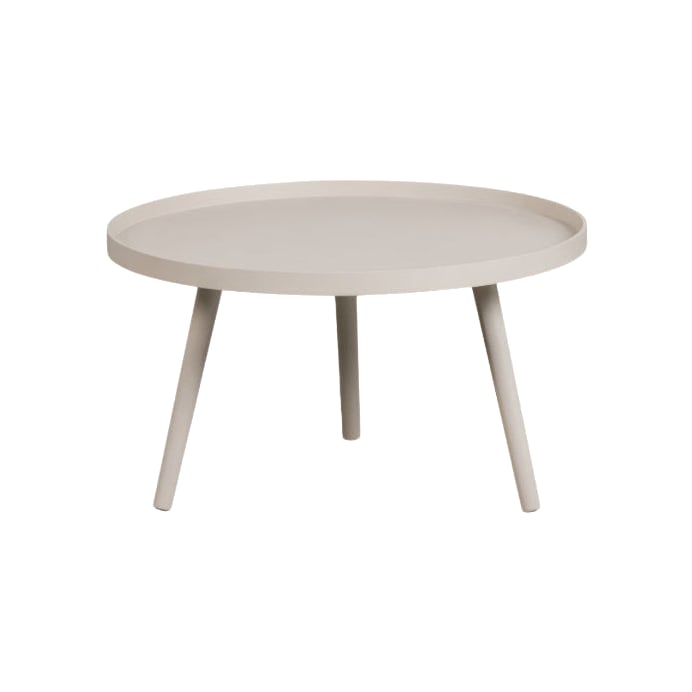Table basse MDF crème Mesa L