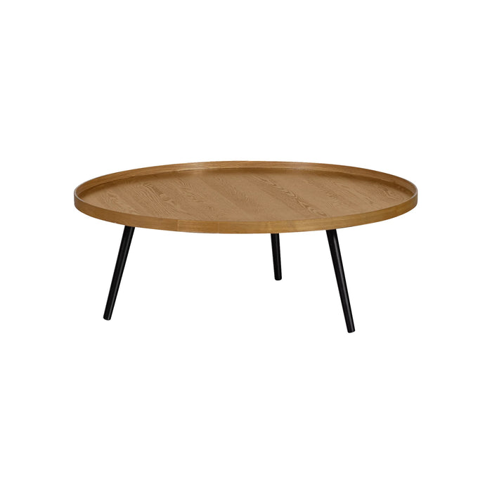 Table basse MDF et pin Mesa XXL naturel