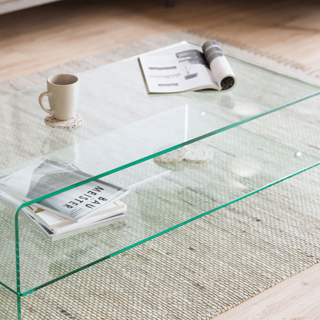 Table basse verre trempé Burano