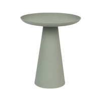 Table d'appoint aluminium mate