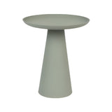 Table d'appoint aluminium mate