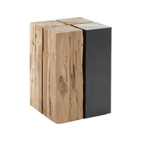 Table d'appoint teck massif Porto