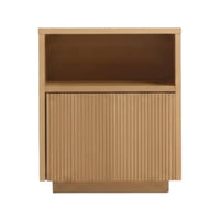 Table de chevet placage chêne Lerida
