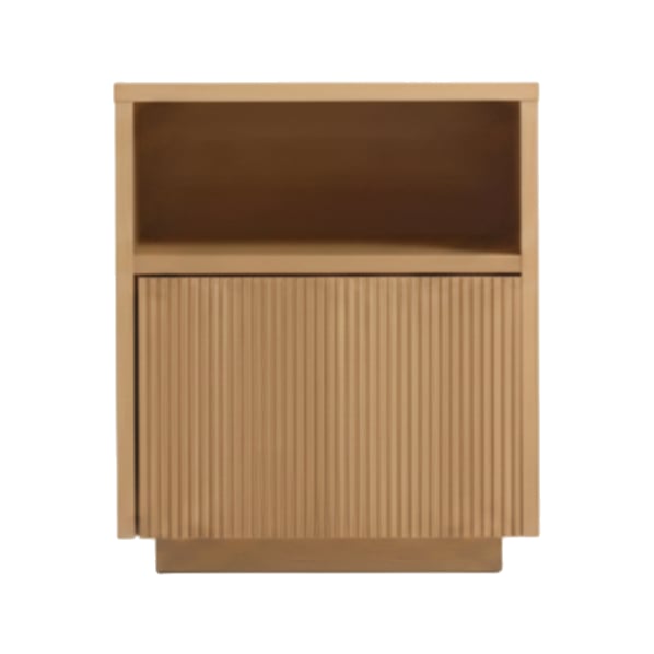 Table de chevet placage chêne Lerida