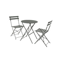 Table de jardin bistrot métal Emilia