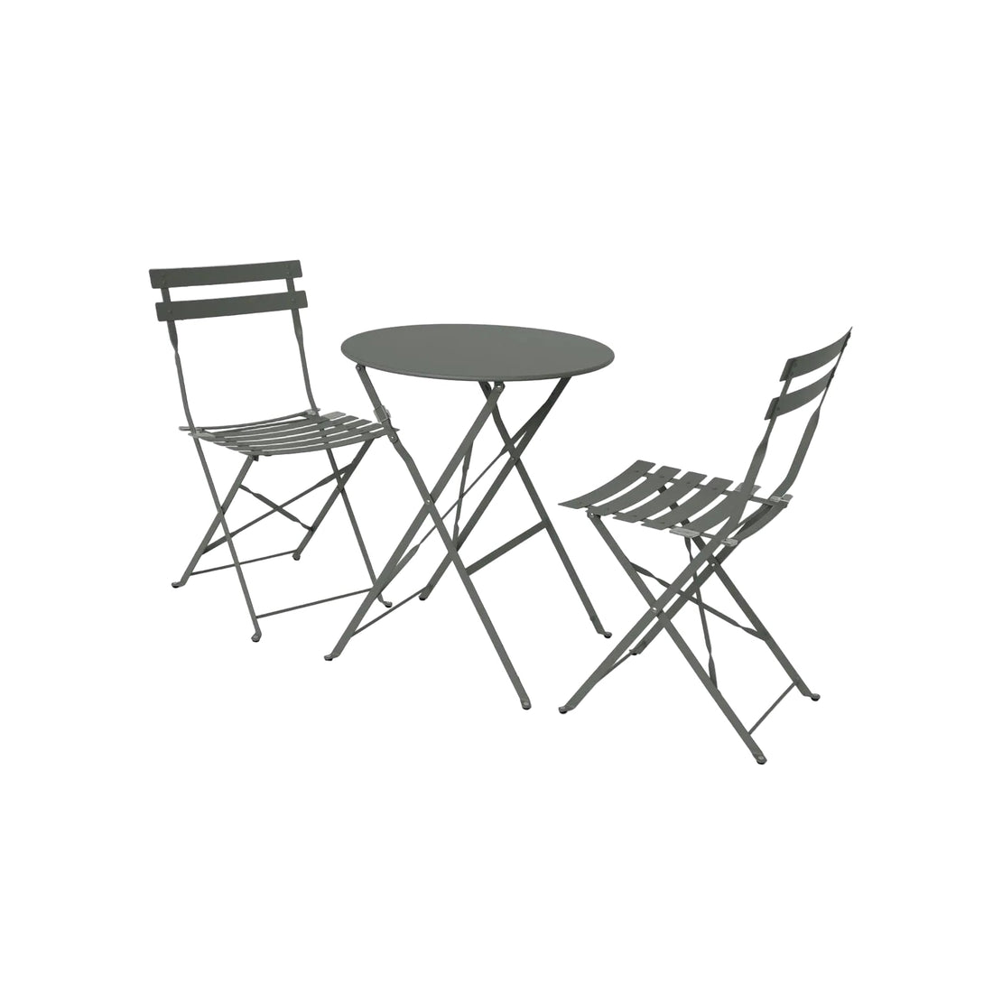 Table de jardin bistrot métal Emilia