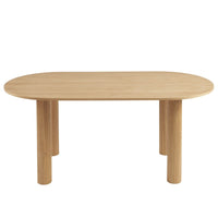 Table à manger placage bois Orion