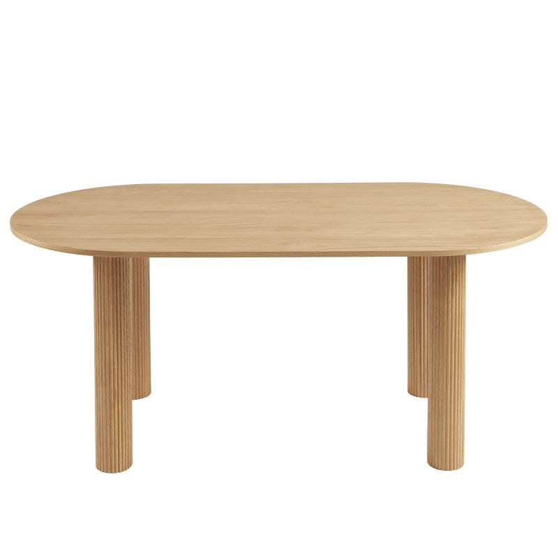 Table à manger placage bois Orion