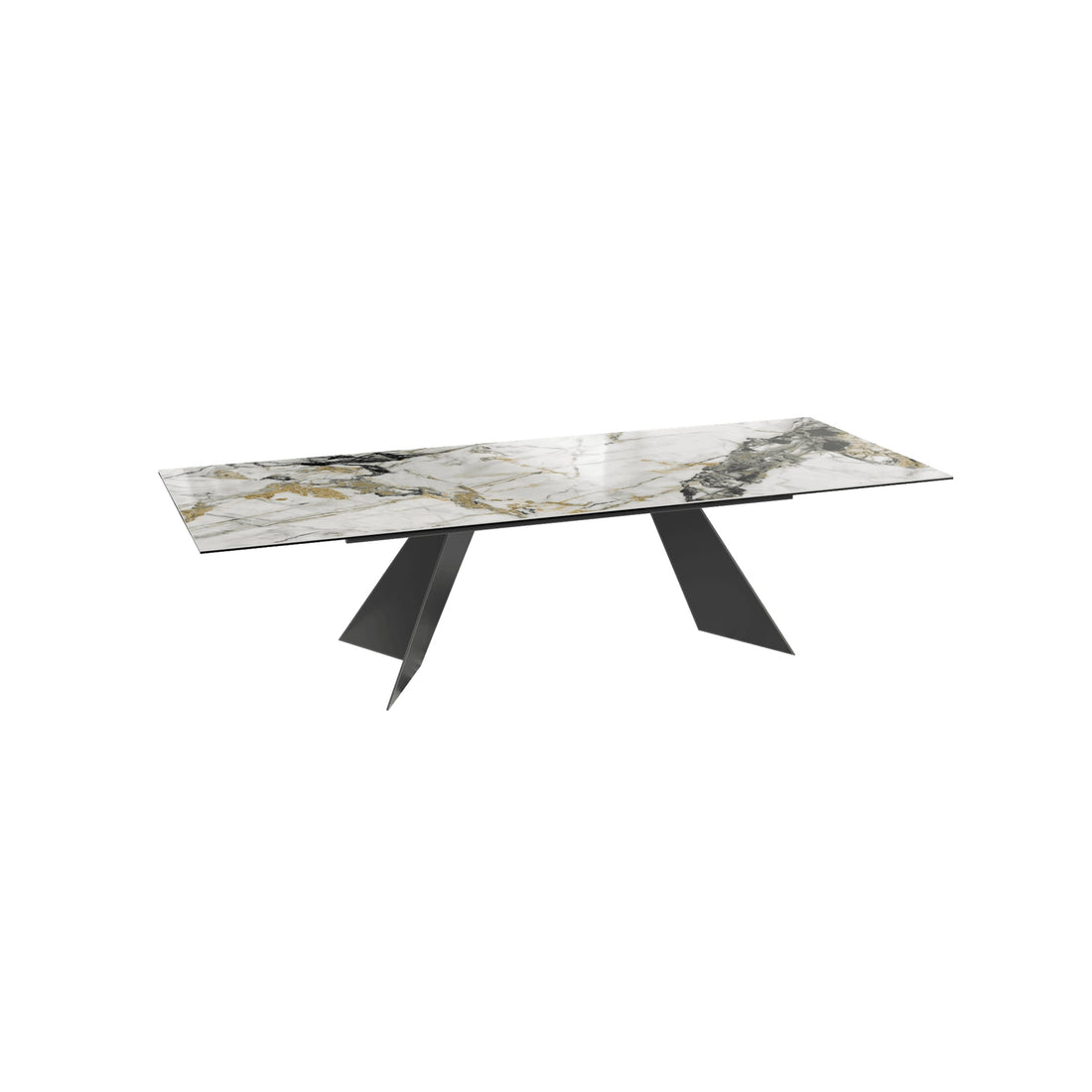 Table extensible marbre Washington - Akante