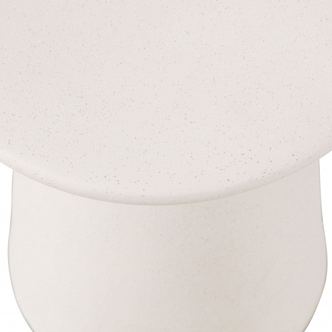Table d'appoint Button blanc