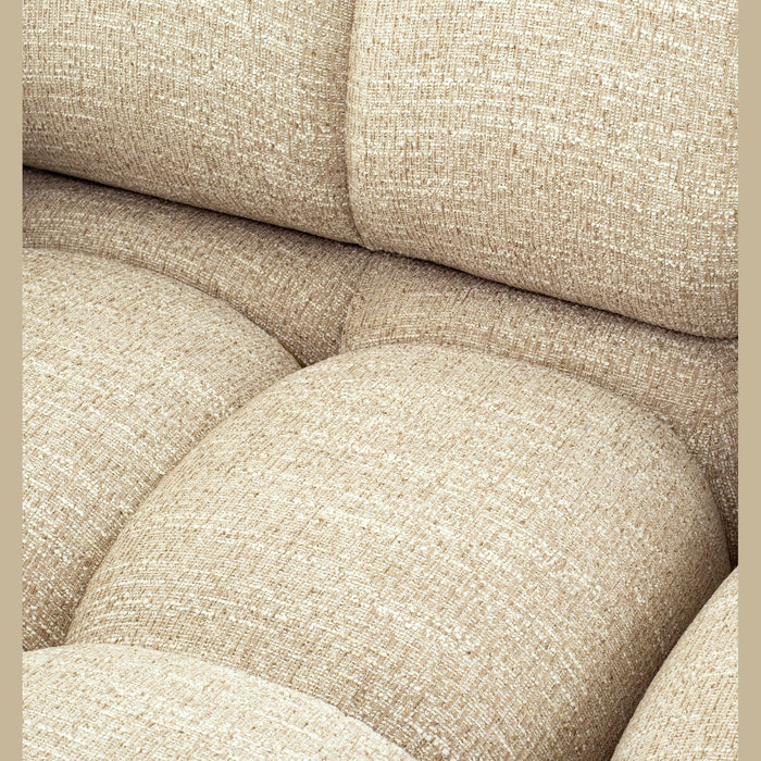 Chauffeuse tweed beige Waffle - NV GALLERY