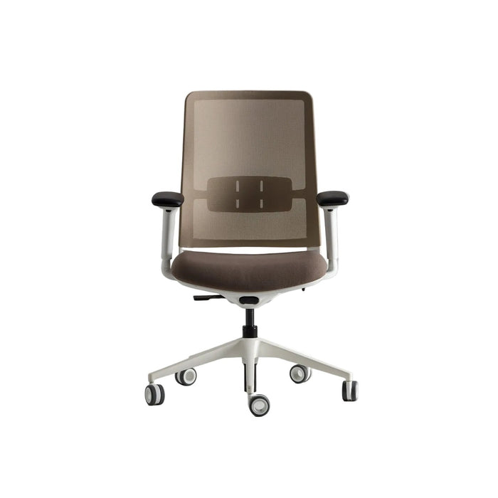 Siège de bureau A+S Work taupe – vue détourée