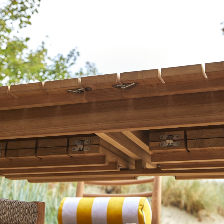 Table de jardin extensible Vadim
